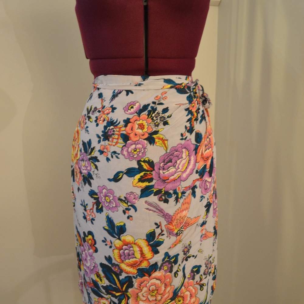 Loft wrap skirt